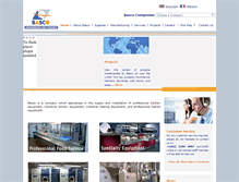 Tablet Screenshot of basco-group.com